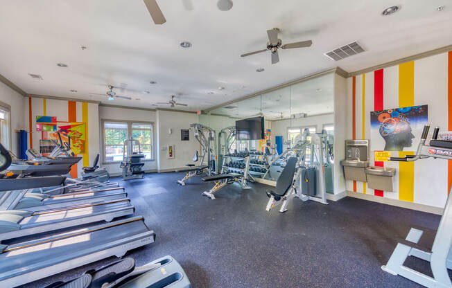 The Oaks at Johns Creek - Fully-equipped fitness center