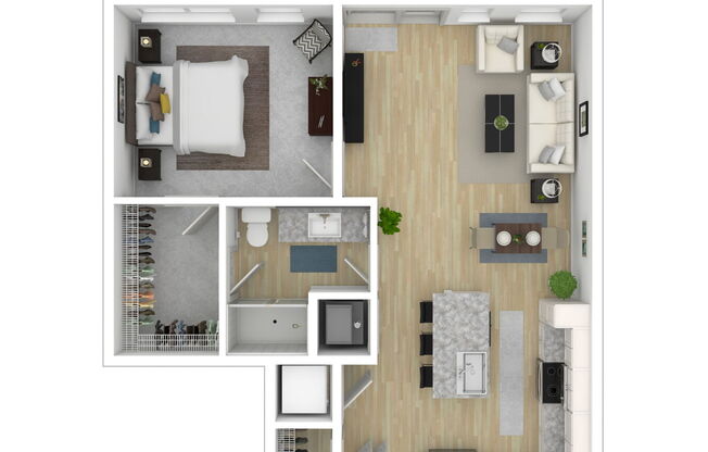 1 bed, 1 bath, 815 sqft, $1,865