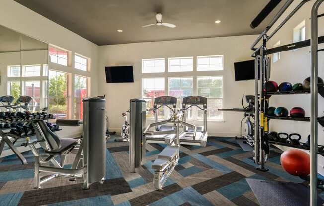 City North at Sunrise Ranch apartments onsite fitness center