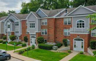 Exterior Property Design at The Highlands Apartments, Indiana, 46514