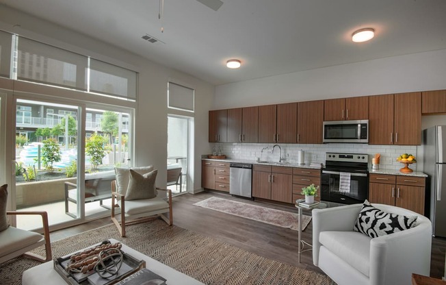 Open Concept Floor Plans at 20 Midtown, Alabama, 35233