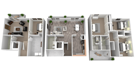 4 beds, 4 baths, 2,040 sqft, $2,725