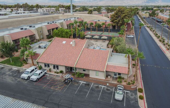 2nd floor unit in upscale guard gated SW complex near Strip