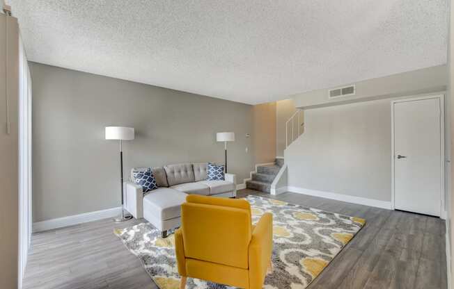 townhouse living room at Summerlin Meadows, Las Vegas, NV, 89102