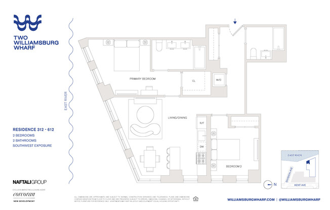 2 beds, 2 baths, $8,150, Unit 512