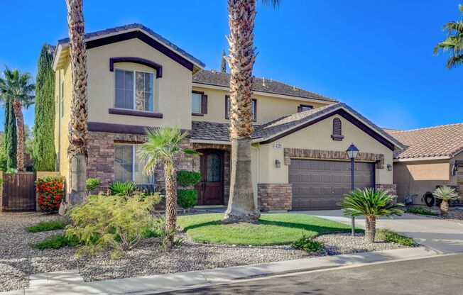 Stunning Lone Mountain estate with a pool and spa