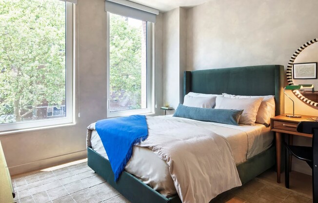 Elevate your living at Mabel, where modern design meets comfort. Enjoy spacious bedrooms filled with natural light and thoughtful finishes. Don't miss out on making this serene space your new home. Schedule a tour today!