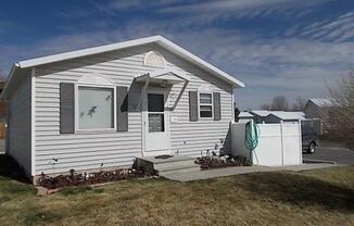 2 Bed/ 1.5 Bath/ 2 Car Oversized Garage Home with Patio Area