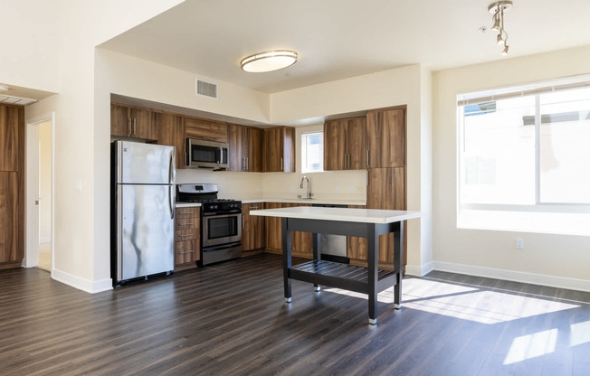 Kitchen with Stainless Steel Appliances