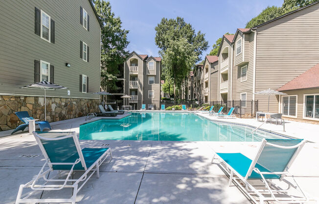 Sparkling Pool with Sundeck at The Atlantic Loring Heights, Atlanta