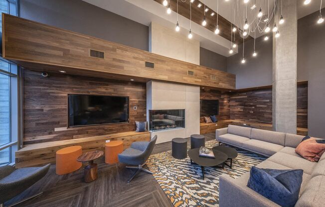 resident social lounge at Capitol650