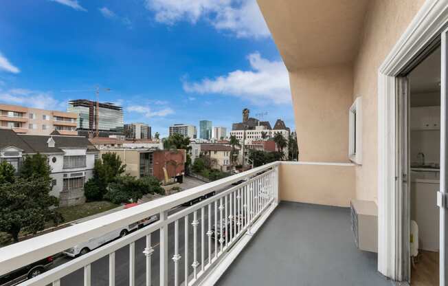 Apartment Balcony and View