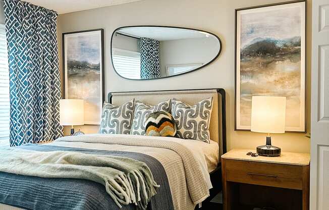 Model Apartment Bedroom in Smyrna GA 30082