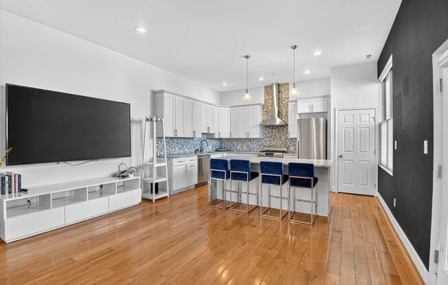 Available Now! Modern 2 Bed 2 1/2 Bath In Kingman Park with Two Parking Spots!