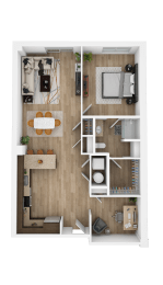 1 bed, 1 bath, 1,011 sqft, $2,235