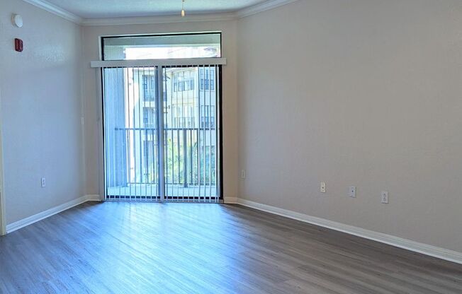 Spacious 2x2 with vinyl plank flooring and Balcony