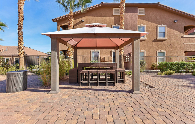 Front Pool Seating Area