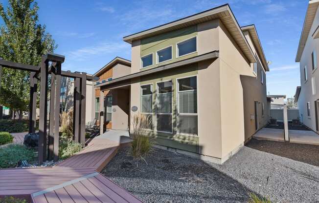 Exterior View at Verraso Village Townhomes, Meridian, ID