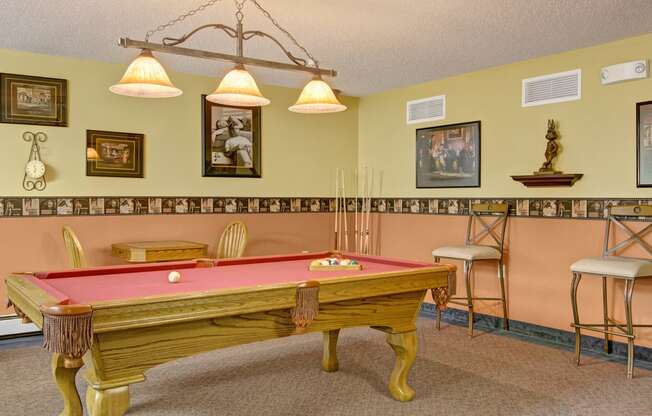 Heritage Park Pool Table