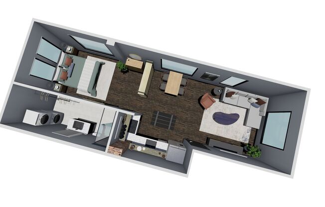 1 bed, 1 bath, 700 sqft, $1,900