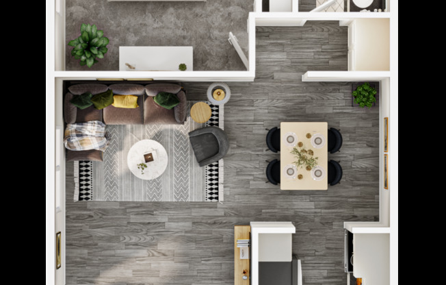 1 bed, 1 bath, 715 sqft, $2,100
