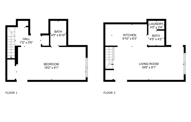 1 bed, 1.5 baths, 700 sqft, $2,500, Unit 1A