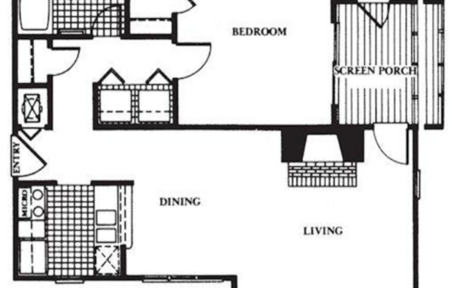 1 bed, 1 bath, 686 sqft, $1,219