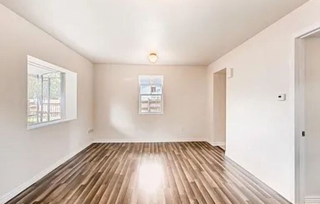 2 Bed 1 Bath House Available Now