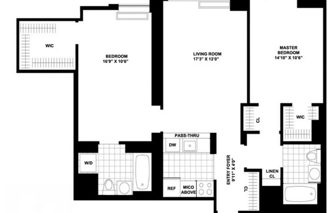 2 beds, 2 baths, 997 sqft, $6,995, Unit 25A