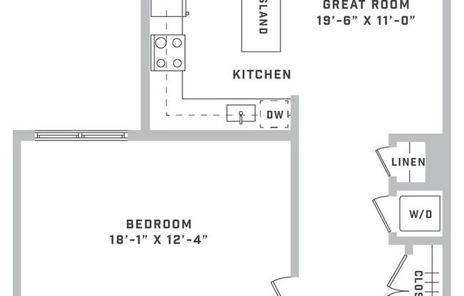 1 bed, 1 bath, 933 sqft, $2,695, Unit 26-458