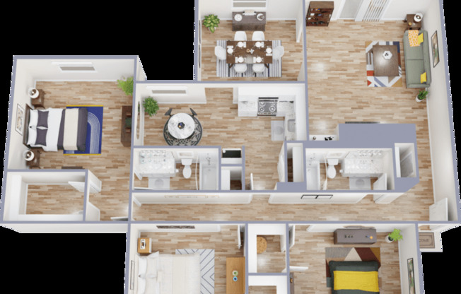 3 beds, 2 baths, 1,525 sqft, $1,855