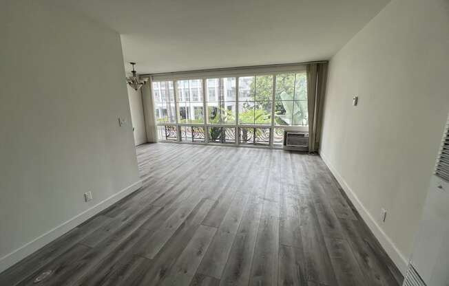 Living Room with Hardwood Floors