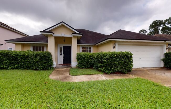 Nice home with beautiful laminate wood flooring!