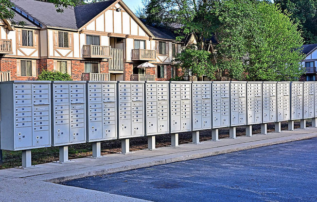 Mailboxes at Woodland Place, Midland, MI, 48640