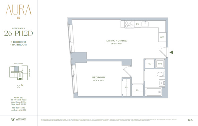 1 bed, 1 bath, $4,930, Unit 29D