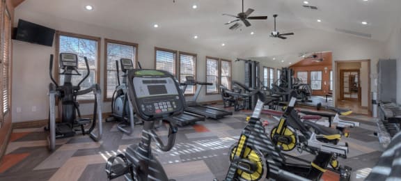 Fully Equipped Fitness Center at Manzanita Gate Apartment Homes, Reno, NV