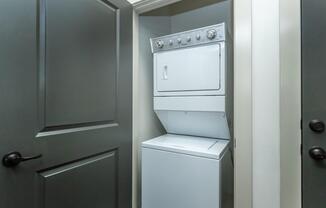 Washer and dryer in two bedroom apartment at 1810 Belcourt