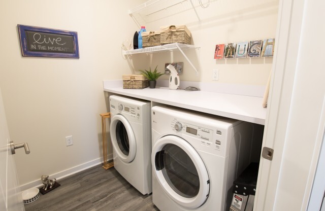 Full Size Washer and Dryer in every unit