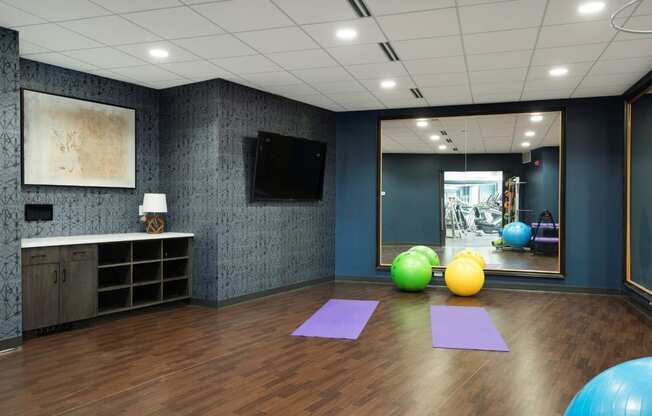 Relaxing Yoga Lounge at Residences at 1700, Minnesota, 55305
