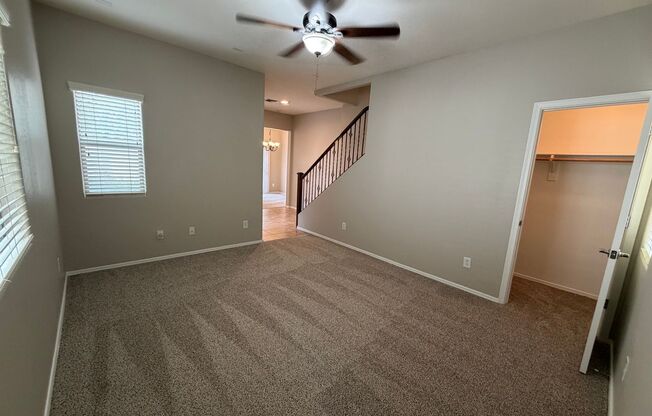 Community pool and a low maintenance yard