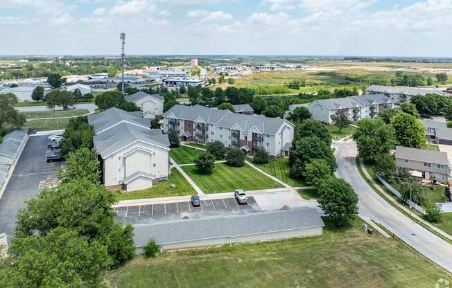 Property exterior at Northridge Apartments in Gretna, NE