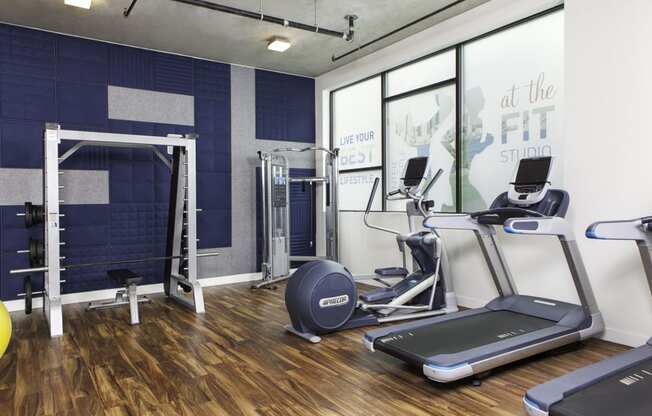 4730 California Apartments Fitness Studio