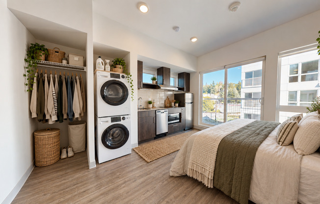 Studio, 1 bath, 287 sqft, $1,247, Unit 419
