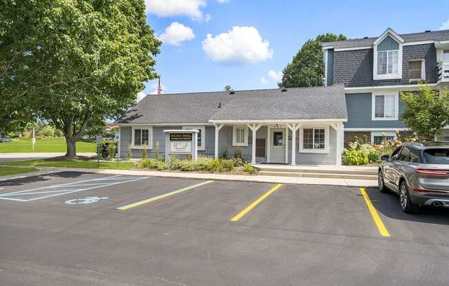 Leasing Office at Newport Village Apartments, Portage, MI