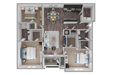 3 beds, 2 baths, 1,622 sqft, $1,335