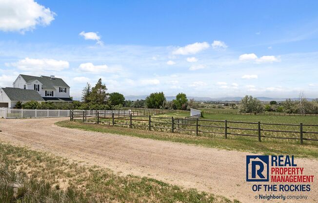 Recently Remodeled Large Home on 9.25 Acres with 3 Pastures Available NOW!
