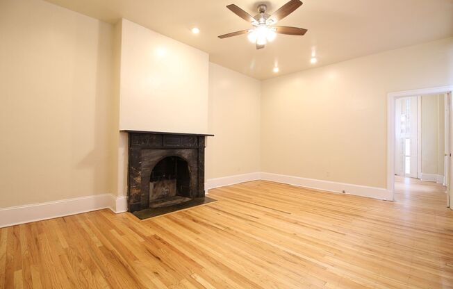 Large 1 BR w/ Decorative Fireplace & More!*Available September*