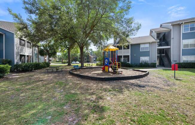 play area at the preserve at polo ridge apartments fl