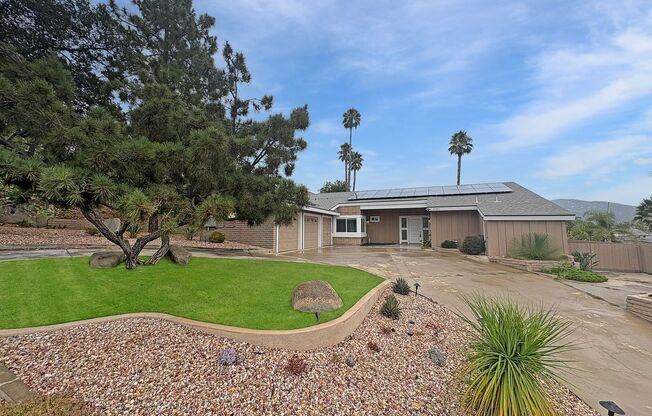 Spacious 5BD/4BA Poway Home with Hill Views, Modern Upgrades & Large Backyard! 12 or 18 Month Fixed-Rate Lease Options!