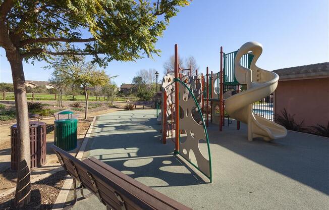Play area for children's, at Willow Springs, Goleta, 93117